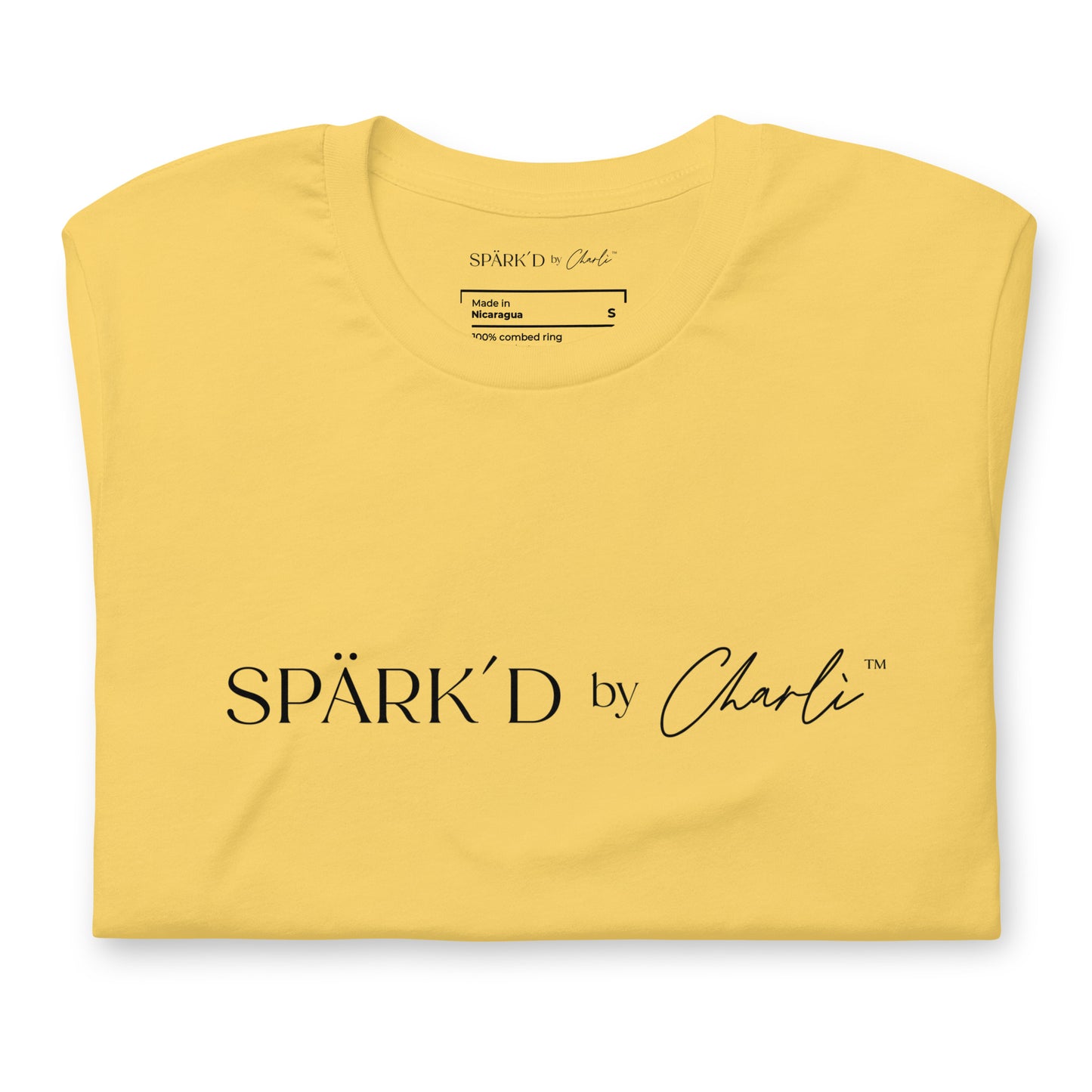 Spark'd by Charli™ Light Unisex Tees